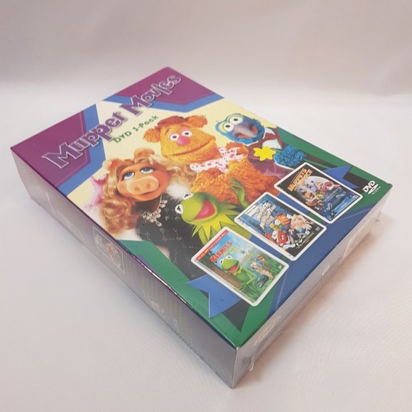 New/Sealed MUPPET MOVIES DVD 3 Pack Muppet Movie Collection Muppets DVD Set - Picture 7 of 12